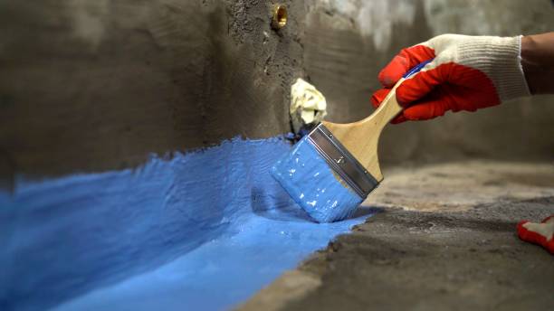 Commercial Emergency Waterproofing project at a Lookout Mountain, AL business property by SJ Waterproofing Pros